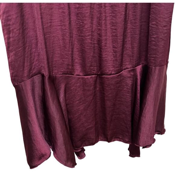 Sam Edelman Smocked Long Sleeve A-Line Mini Dress. - Picture 9 of 9